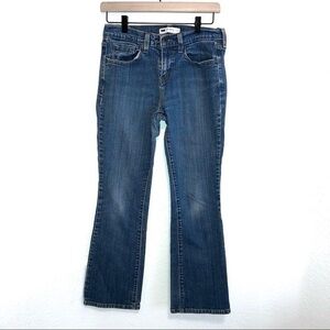 Levi’s 515 boot cut denim blue jeans size 4